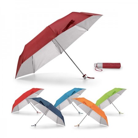 Seminario Todos los años Fecha roja Paraguas plegables personalizados con logo de empresa para promociones  publicitarias
