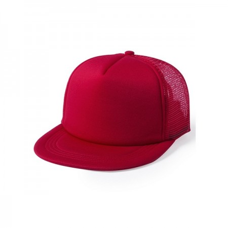 GORRA MUJER REJILLA Y VISERA garys rojo