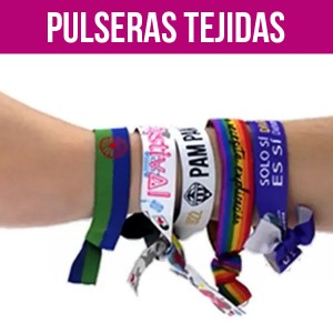 Pulseras personalizadas tejidas 15 mm