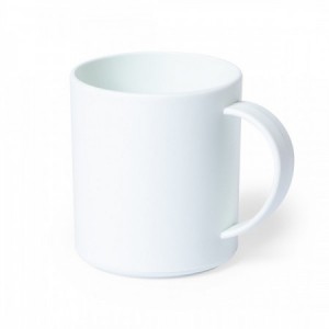  Taza plástico BLANCO