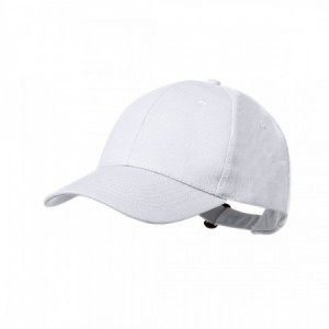  Gorras personalizadas de calidad con hebilla BLANCO