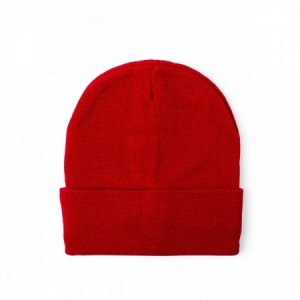  Gorros lana personalizados doble capa ROJO