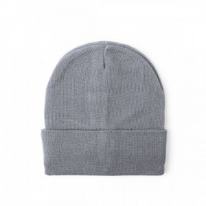  Gorros lana personalizados doble capa GRIS CLARO