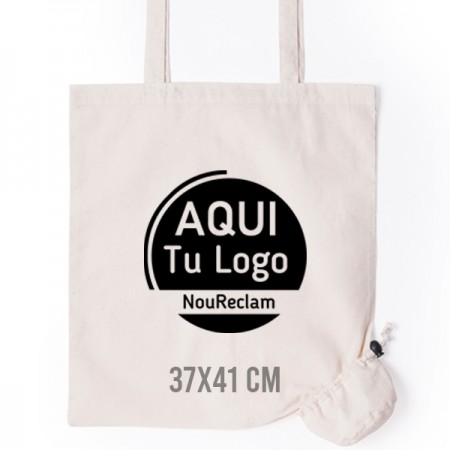 Bolsas ecológicas plegables de algodón