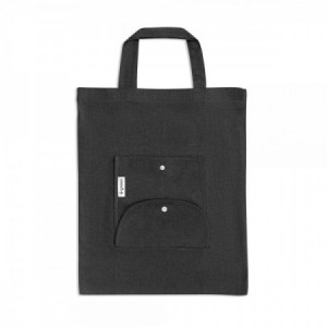  Bolsa plegable para publicidad color Negro