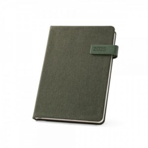  Agendas personalizadas para regalos de empresa tamaño A5 color Verde oscuro