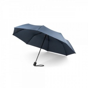  Paraguas plegables personalizados con logo de empresa para promociones publicitarias color Azul
