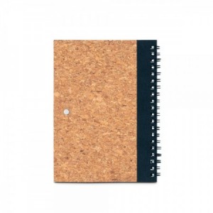  Libretas personalizadas de corcho y papel reciclado para merchandising