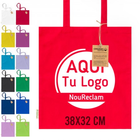 Bolsas de tela algodón de colores