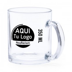 Tazas  cristal personalizadas