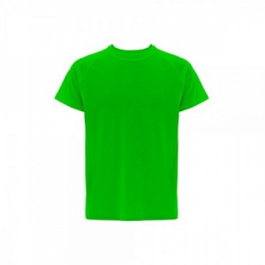 Camiseta técnica deportiva con logo personalizado color Verde