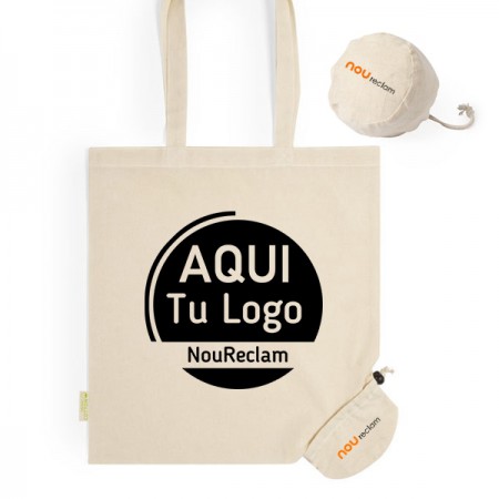 Bolsas plegables de algodón para personalizar