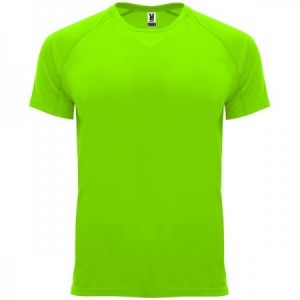  Camisetas técnicas personalizadas con tu diseño Bahrain VERDE FLUOR