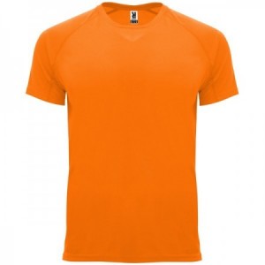  Camisetas técnicas personalizadas con tu diseño Bahrain NARANJA FLUOR