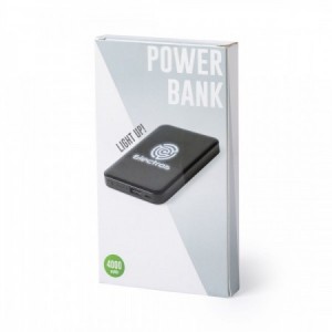  Batería externa para móvil 4000 mah power bank aluminio para regalos publicitarios personalizados