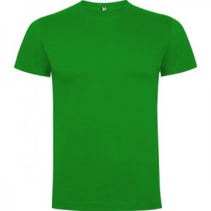  Camisetas publicitarias Roly con logo VERDE GRASS