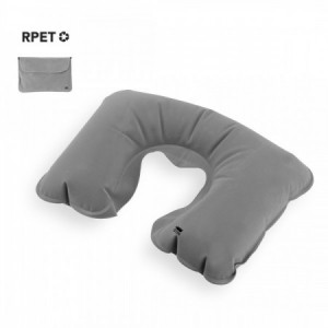  Almohada cuello de viaje hinchable GRIS