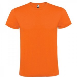  Camisetas personalizadas económicas de algodón de colores NARANJA