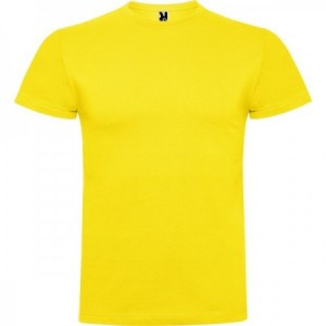  Camisetas personalizadas alto gramaje con tu diseño 180 gr AMARILLO