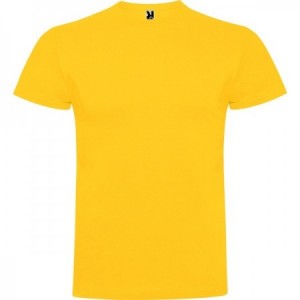  Camisetas personalizadas alto gramaje con tu diseño 180 gr AMARILLO GOLDEN