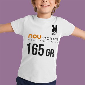 Camisetas infantiles blancas con diseños personalizados