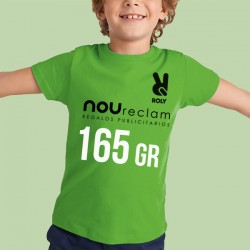 Camisetas publicitarias niño Roly con logo