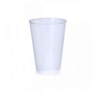  Vasos plástico para eventos y festivales 400 ml UNICO