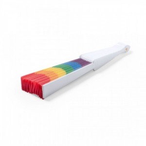  Abanicos colores LGTBI personalizados para regalos promocionales personalizados