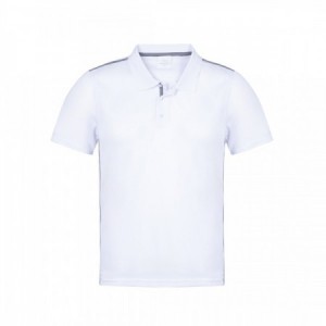  Polos transpirables personalizados blancos para merchandising