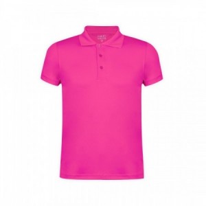  Polos técnicos económicos personalizados de colores FUCSIA