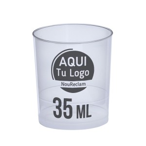 Vasos reutilizables de chupito personalizados