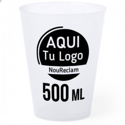 Vasos reutilizables flexibles grandes para eventos