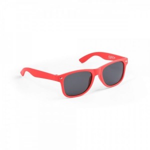  Gafas de sol con material reciclado 100% Pet color Rojo