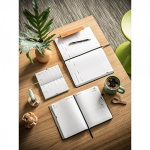  Agendas B5 para regalo promcional en cuero reciclado  para publicidad personalizada