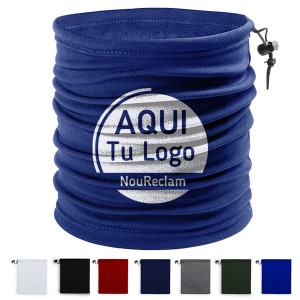 Bragas de cuello personalizadas calentitas de tejido polar