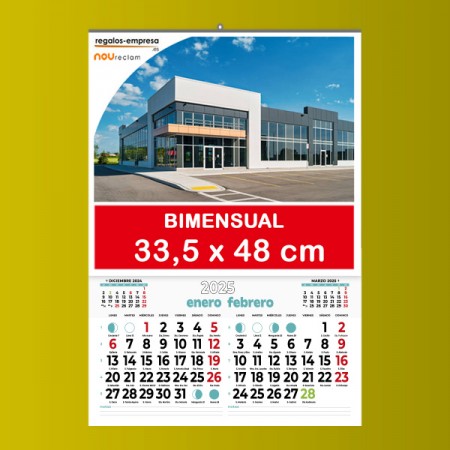 CALENDARIO PARED BIMENSUAL