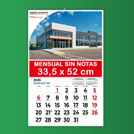 CALENDARIO PARED PERSONALIZADO CON NOTAS