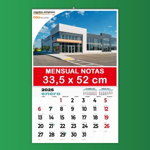 CALENDARIO PARED PERSONALIZADO SIN NOTAS