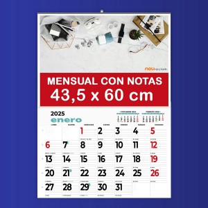 CALENDARIOS PARED BARATOS CON NOTAS