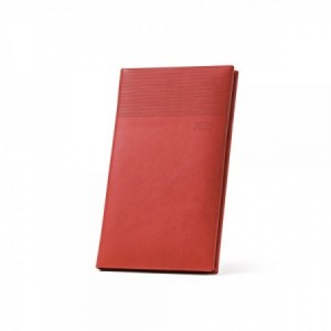  Agendas publicitarias de bolsillo para regalos corporativos color Rojo