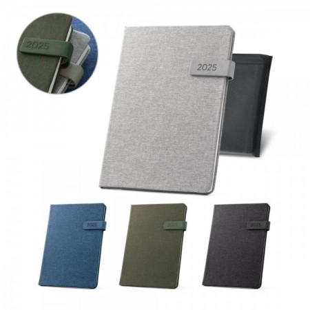 Agendas modernas enteladas A5 color gris