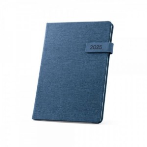  Agendas modernas enteladas A5 color gris color Azul