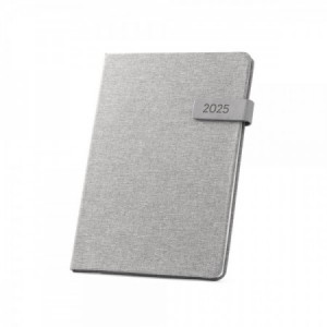  Agendas modernas enteladas A5 color gris color Gris claro