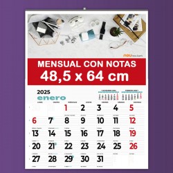 Calendario pared grande